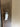 Large Milano full length wooden mirror styled in a hallway