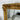 Gold carved wooden mirror frame detail