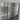 London glass-framed wall mirror, 160 x 115cm, with bevelled corners