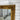 Gold French Provincial mirror hung landscape