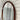 Coastal arch mirror wood grain detail