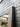Large Milano wood mirror hung horizontally