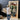 Large Milano wood mirror 217x125cm full length