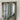 Large carved wooden frame mirror close up