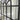 Arch grid mirror metal panelling detail