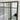 Black grid panel mirror as a feature wall piece