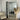 Hampton window mirror 200x100cm with wooden grid frame