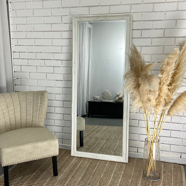 Champagne Vienna full length mirror as a feature piece