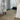 Hourglass silhouette mirror as a decorative feature