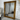 French Provincial mirror gold 130x100cm carved wooden frame