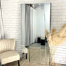 Shifted Levels bevelled glass panel mirror, 200 x 100cm
