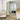 Boston industrial window mirror leaning against a wall