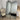 Simplistic freestanding arch mirror 170x50cm with stand