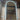 The Arch LED mirror in black with touch light 90x50cm