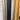 Louis Philippe wooden mirror in a black finish