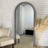 The Diamond Arch mirror 200x100cm with beveled glass frame