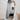 Atlas Wall Mirror Gold, 160x64cm frameless organic mirror on a white brick wall