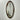 Milano Oval Mirror Cherry Small