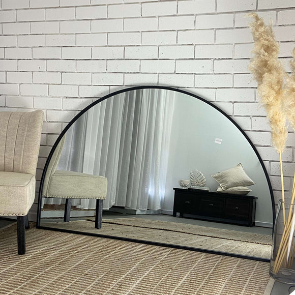 black half moon mirror in bedroom black half moon mirror in bedroom