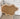 Dune Wave Wooden Mirror 47x33cm - small size, side angle