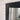 Black wooden full length mirror in an entryway