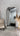 Rounded top freestanding mirror stand detail