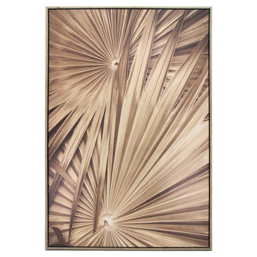 Gold Fronds Printed Canvas