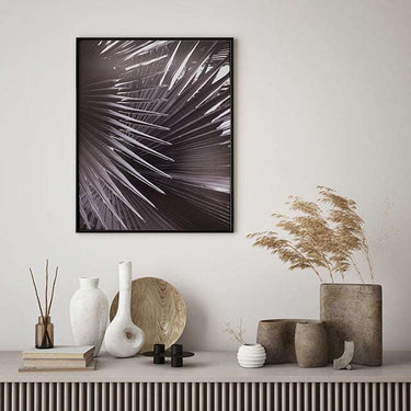 Midnight Fronds Printed Canvas