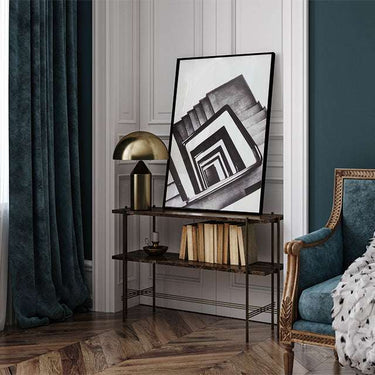 Stairwell View Printed Canvas