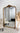 Primrose vintage rounded rectangle mirror in a contemporary home