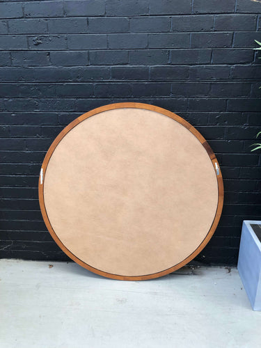 Huge Milano extra large round mirror detail