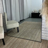 Thin metal frame full length mirror in a contemporary Australian home