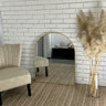 Temple gold arch mirror small 100x80cm